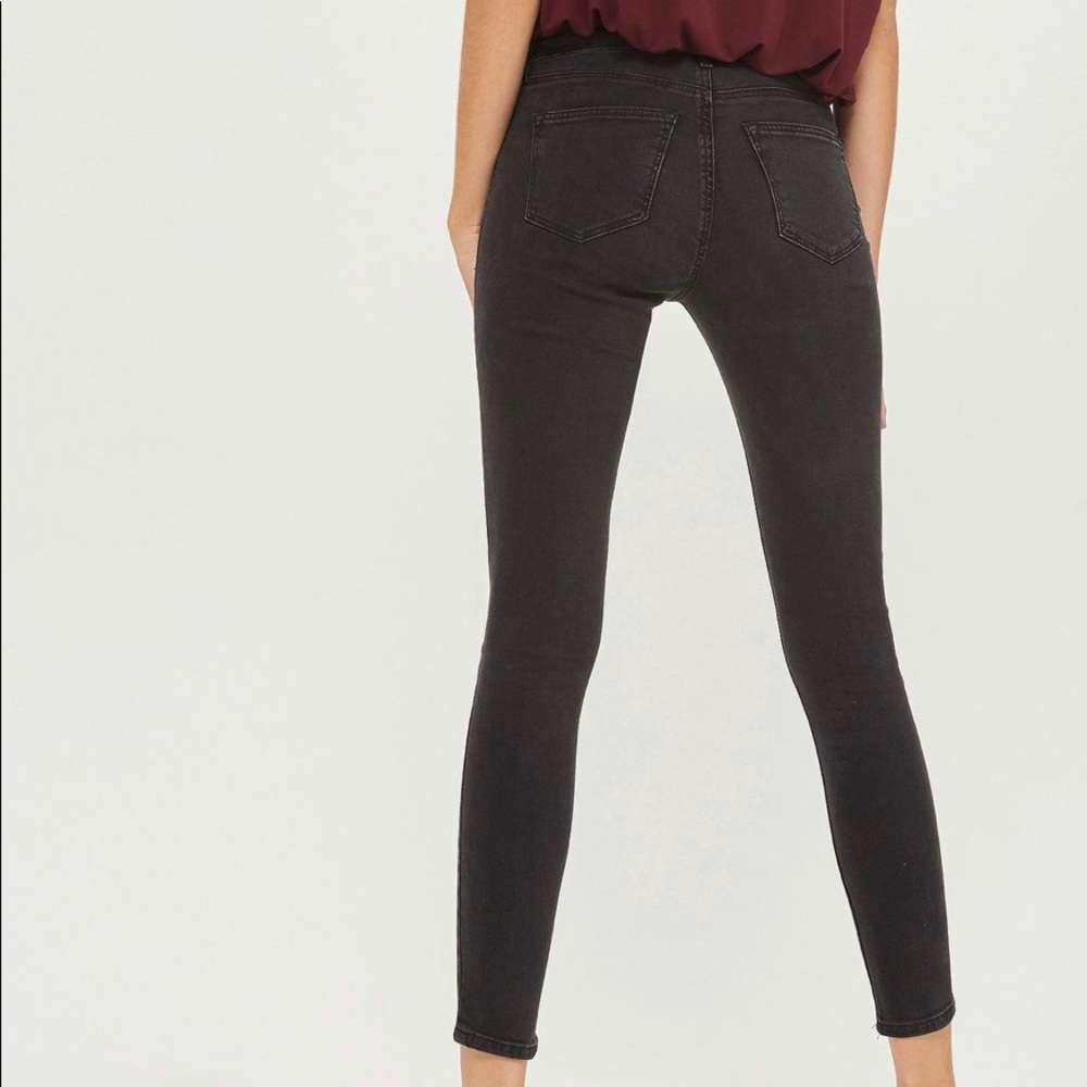 Washed Black Topshop Sidney Jeans